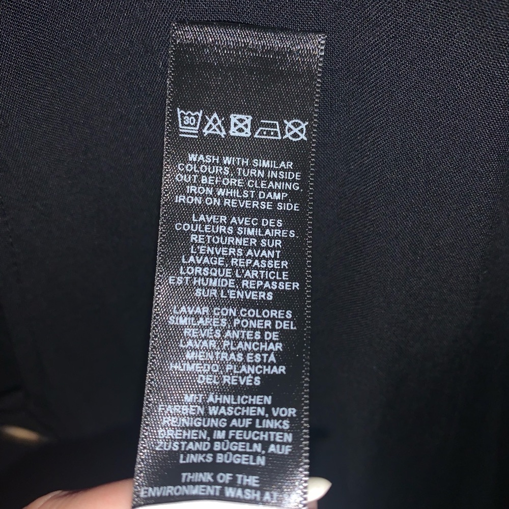 ASOS DESIGN Button Through Mini Dress - Picture 7 of 8